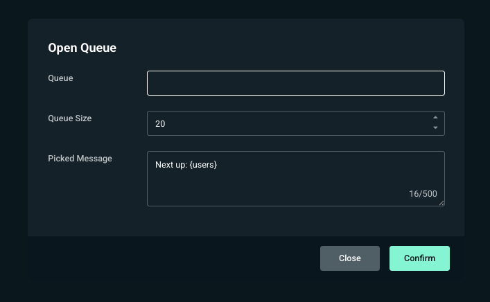queue settings for Cloudbot